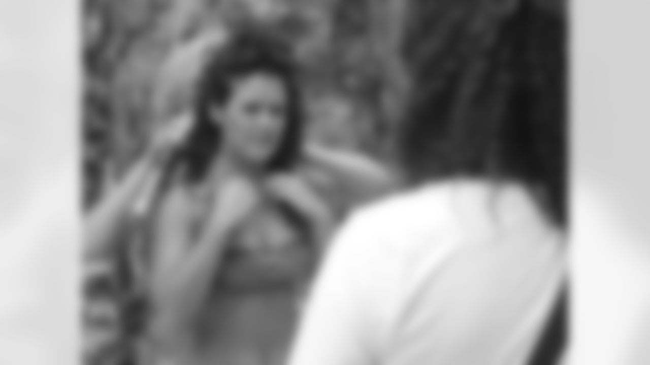Brittany L. // 2011 Atlanta Falcons Cheerleaders Swimsuit Calendar Photo Shoot // 2011 // Bermuda -