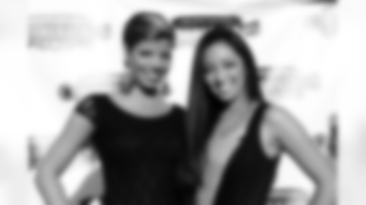 Atlanta Falcons Cheerleaders Emily Br. and Rie O.