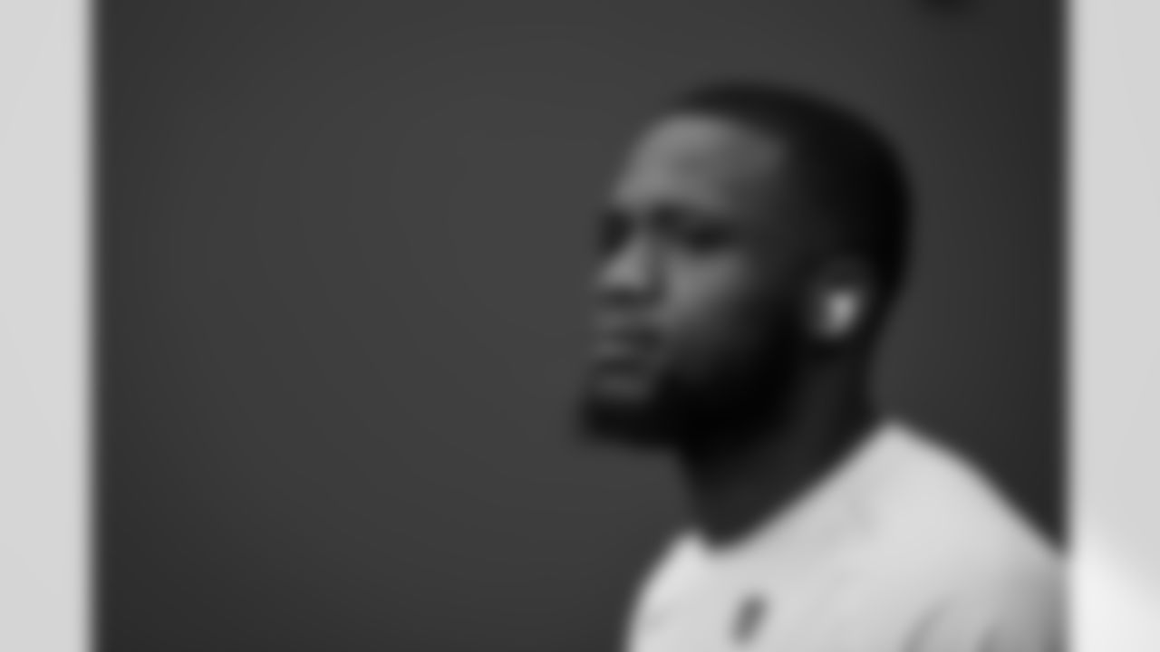 Atlanta Falcons cornerback Darren Hall #23 walks out prior to the Preseason Game against the Miami Dolphins at Hard Rock Stadium in Miami Gardens, Florida on Friday, August 11, 2023. (Photo by Jay Bendlin/Atlanta Falcons)