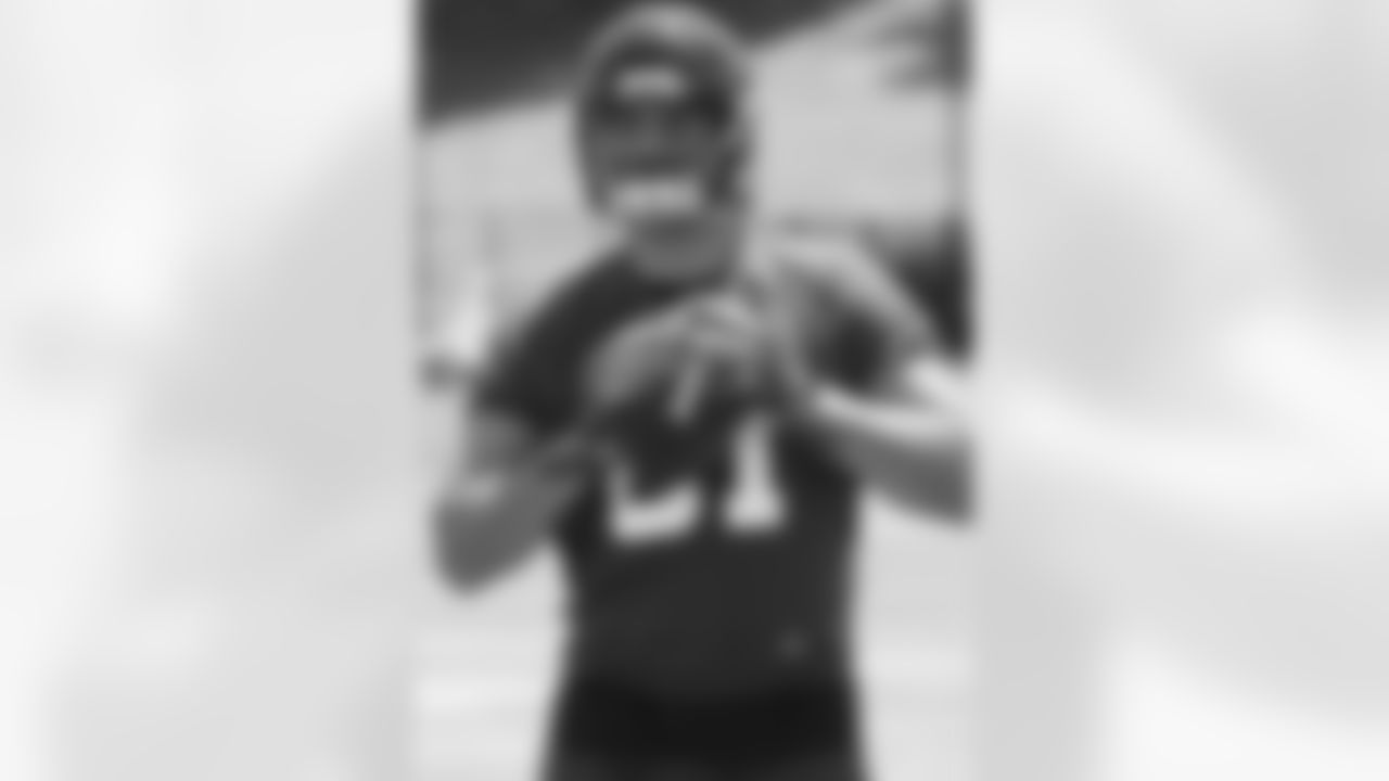 Third-round pick and tight end Austin Hooper