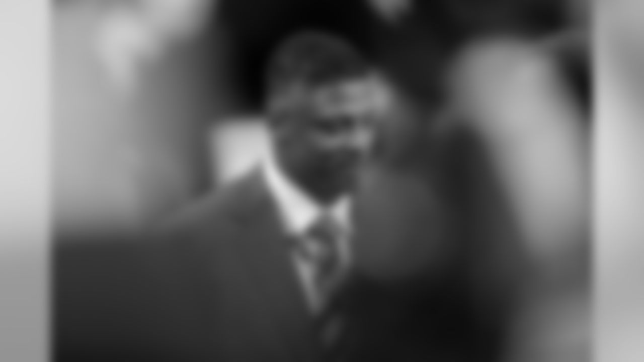 Former Falcons running back and current limited partner Warrick Dunn