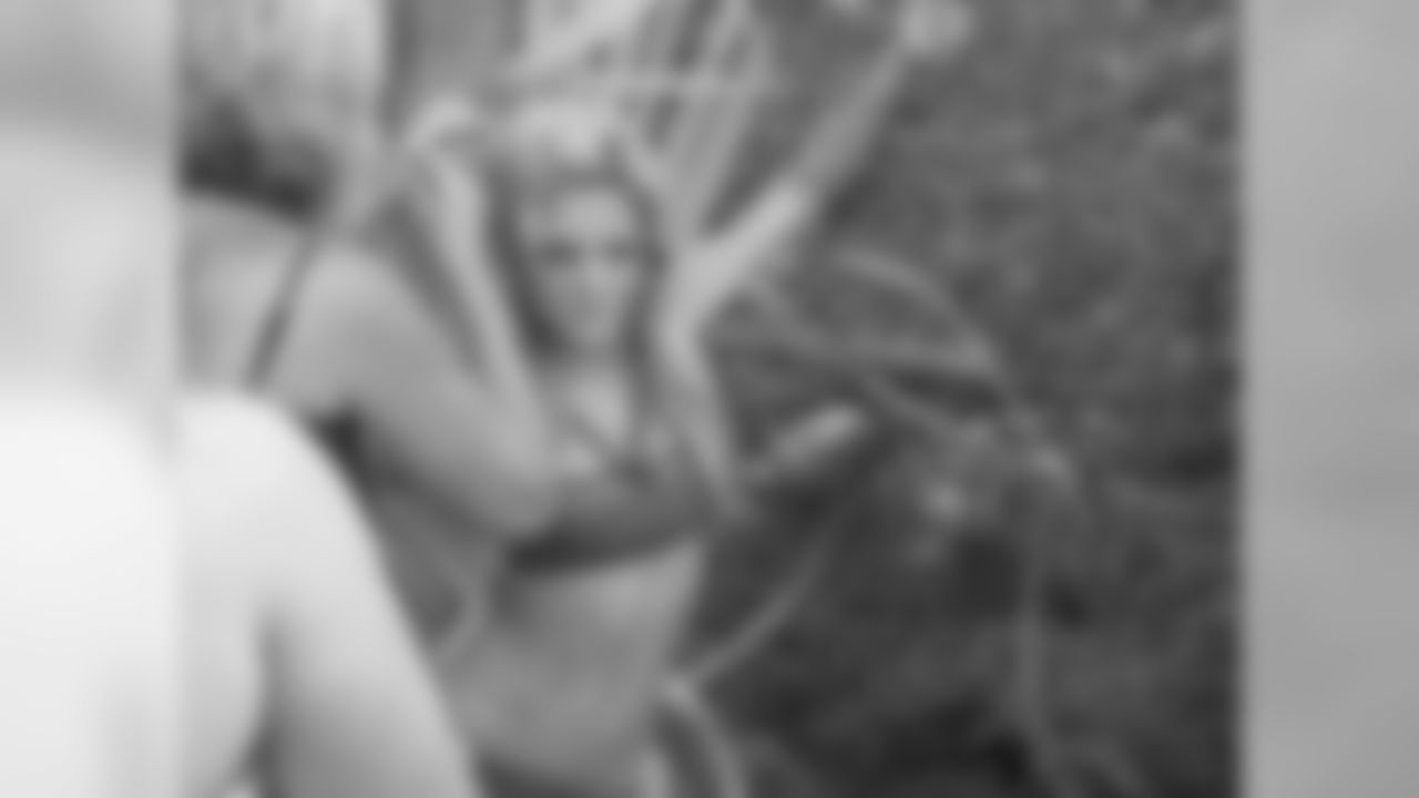 Shauna K. // Atlanta Falcons Cheerleaders Swimsuit Calendar Photo Shoot - Day 3 // 5/28/11 // Bermuda -