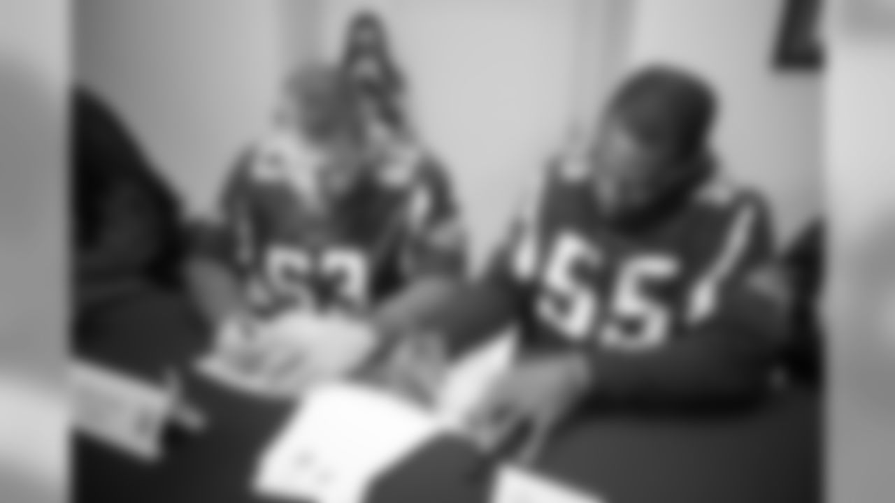 G Ben Garland, LB Bruce Carter
Atlanta Falcons/ Carmen Mandato