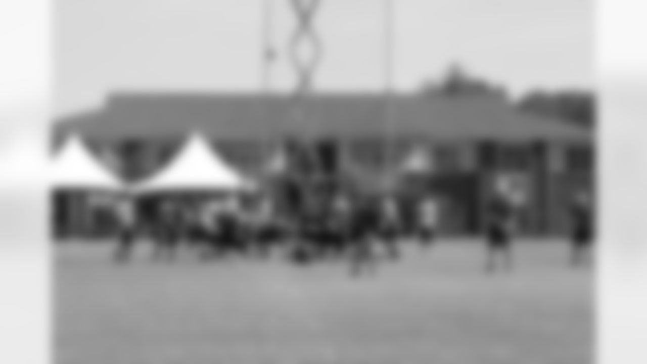 K Matt Bryant kicks a field goal // 2011 Russell Athletic Training Camp - Day 10 // August 10, 2011 // Flowery Branch, Ga. —