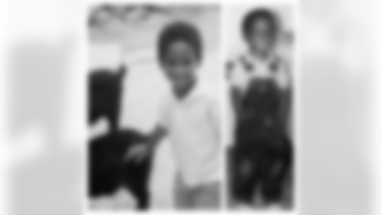 Falcons CB Jordan Mabin tweets a photo of himself as a kid (@Mr_Mabin)