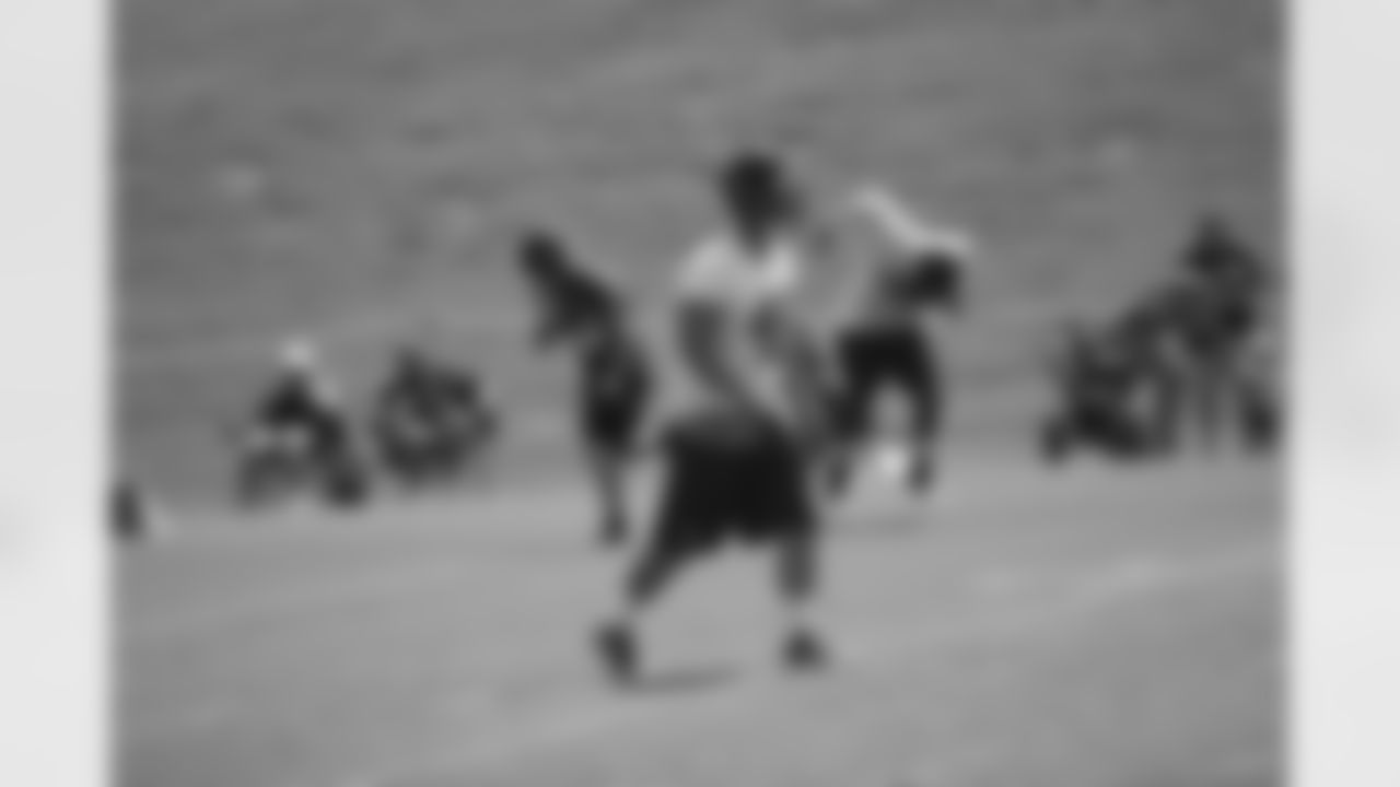 LB Max Gruder // 2012 Atlanta Falcons Minicamp - Day 3 // June 21, 2012 // Flowery Branch, Ga. -