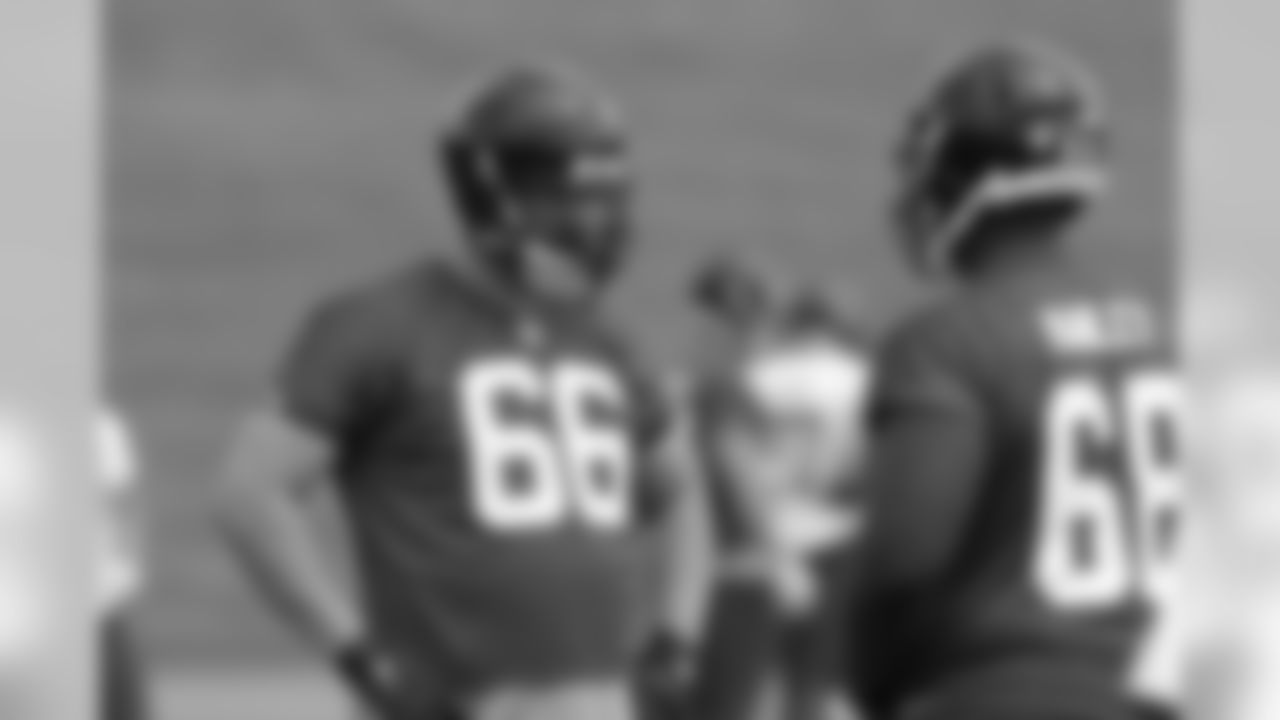 C/G Peter Konz // 2012 Rookie Minicamp – Day 2 // May 12, 2012 // Flowery Branch –