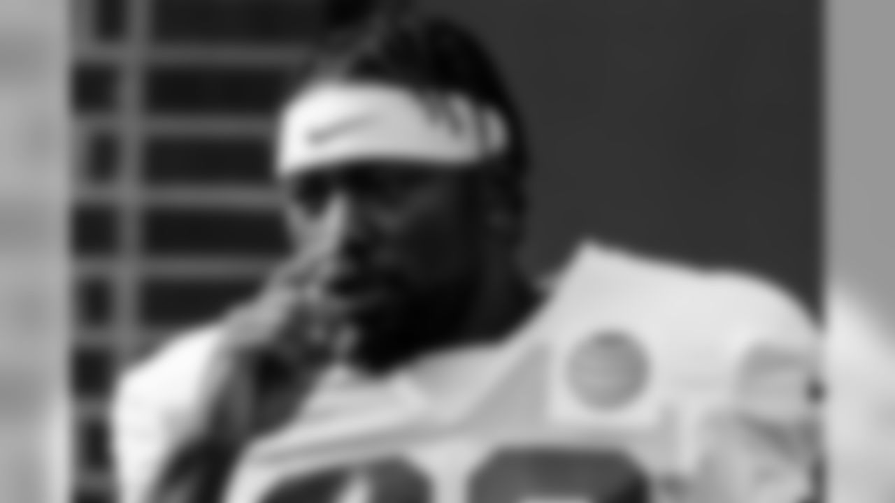 July 28, 2019 - RB Kenjon Barner on the sixth day of practice. (Photo by Kara Durrette/Atlanta Falcons)