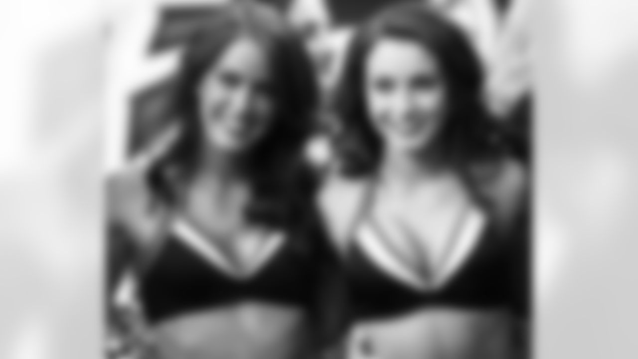Atlanta Falcons Cheerleaders Dana L. and Natalie S. (PHOTOS: Art Morrison, Special to AtlantaFalcons.com)