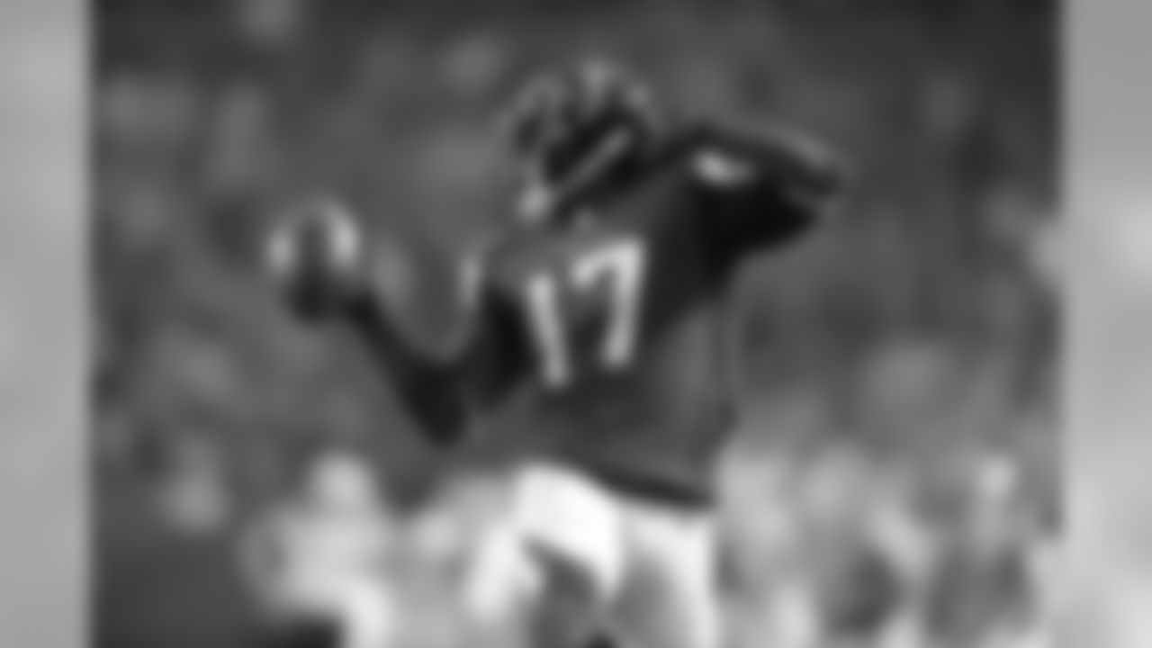 WR Devin Hester high-steps into history with this punt return for a touchdown during the game against the Tampa Bay Buccaneers in Week 3.