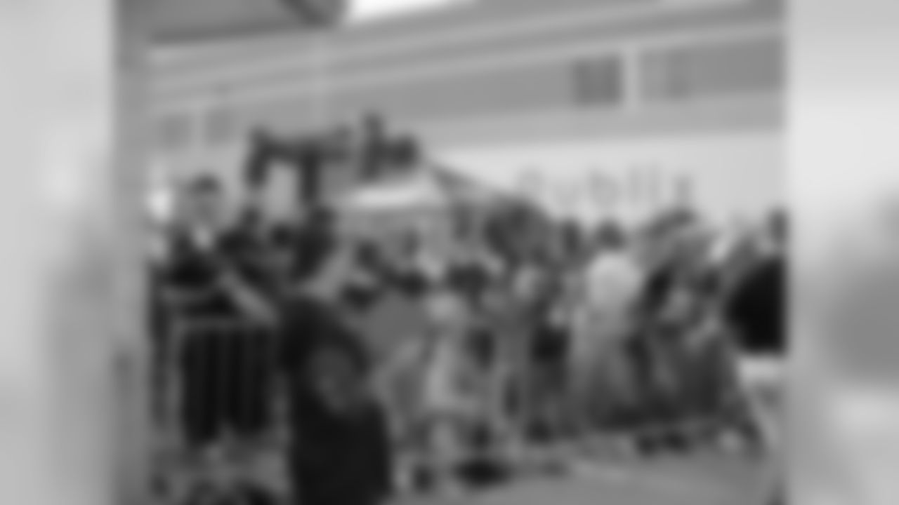 Members of the Norcross High School Blue Devil football team was on hand. // 2011 Friday Night Lights // August 5, 2011 // Norcross, Ga. —