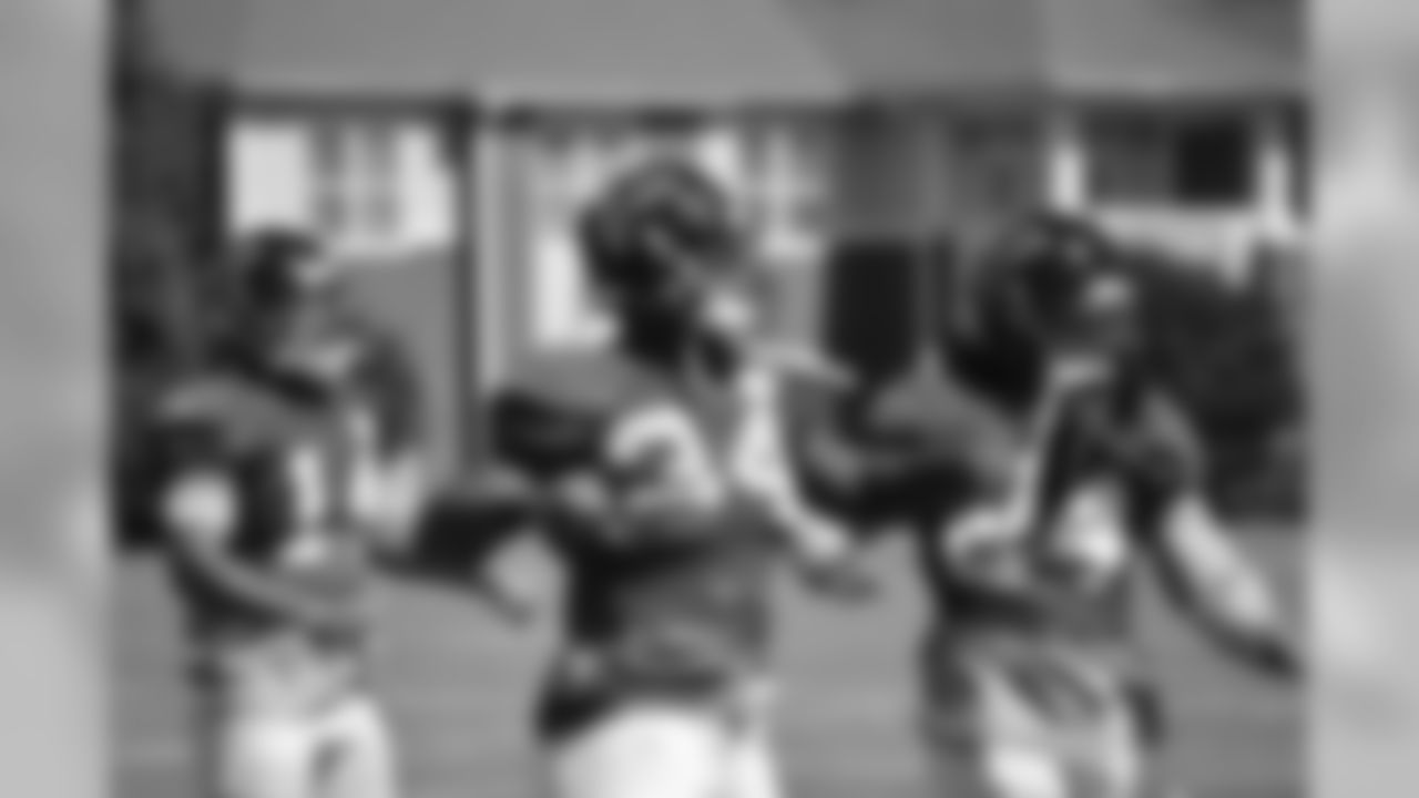 WR Eric Weems, RB Jerome Smith and RB Devonta Freeman
