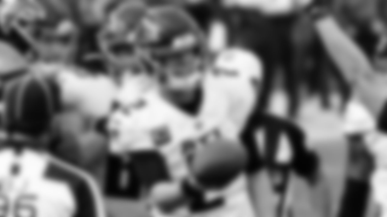 Atlanta Falcons quarterback Matt Ryan #2 is shown after scoring a touchdown during the second quarter against the Tampa Bay Buccaneers on January 3, 2021.