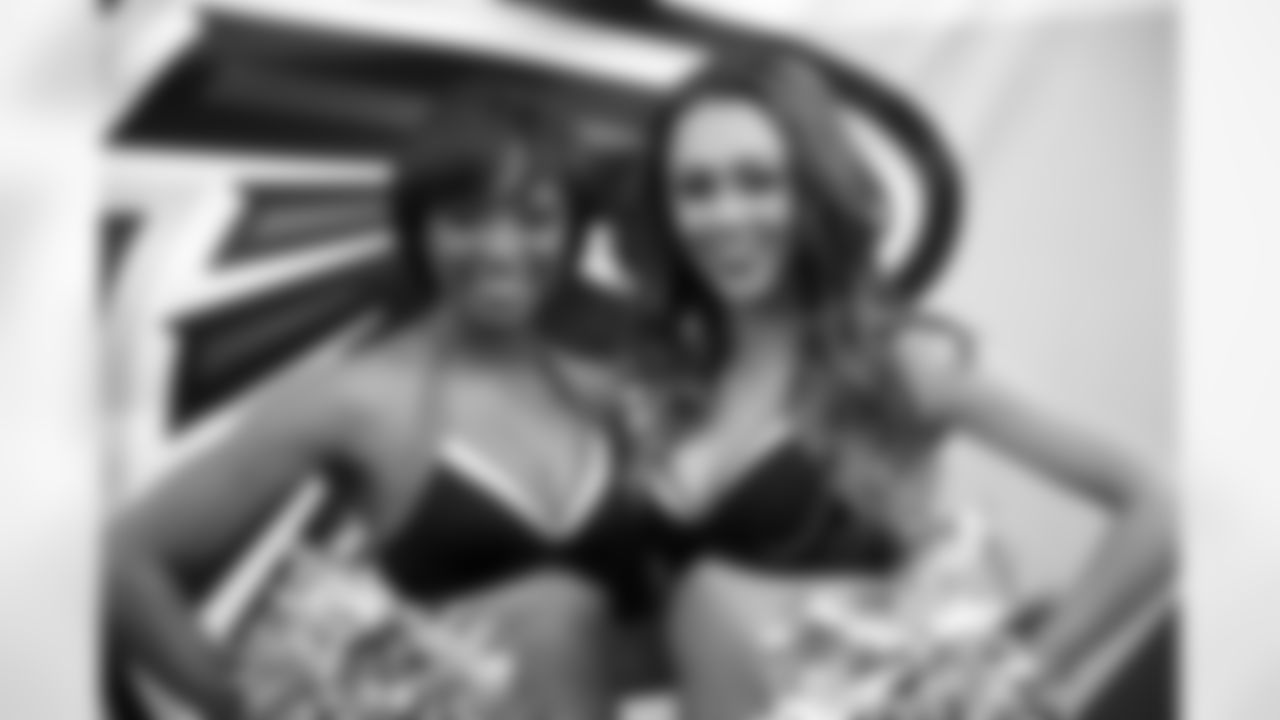 Atlanta Falcons Cheerleaders Avis H. and Ariel A. (PHOTOS: Art Morrison, Special to AtlantaFalcons.com)