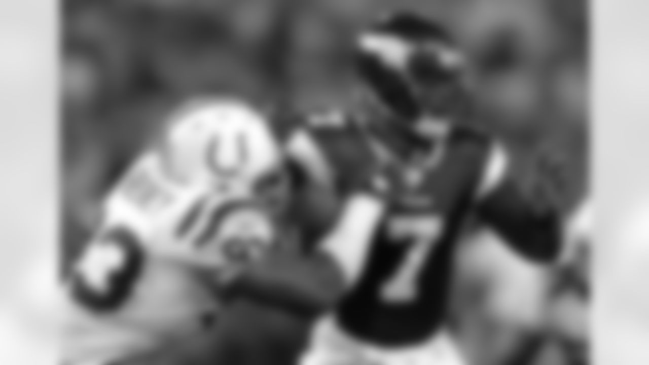 Dwight Freeney vs. Tarvaris Jackson.