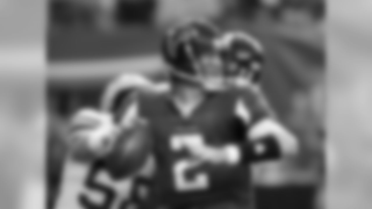 Ryan's highest completion percentage during a game was .857 during a game in 2010 against the Green Bay Packers. Ryan passed for 197 yards and led the team to a 20-17 victory.