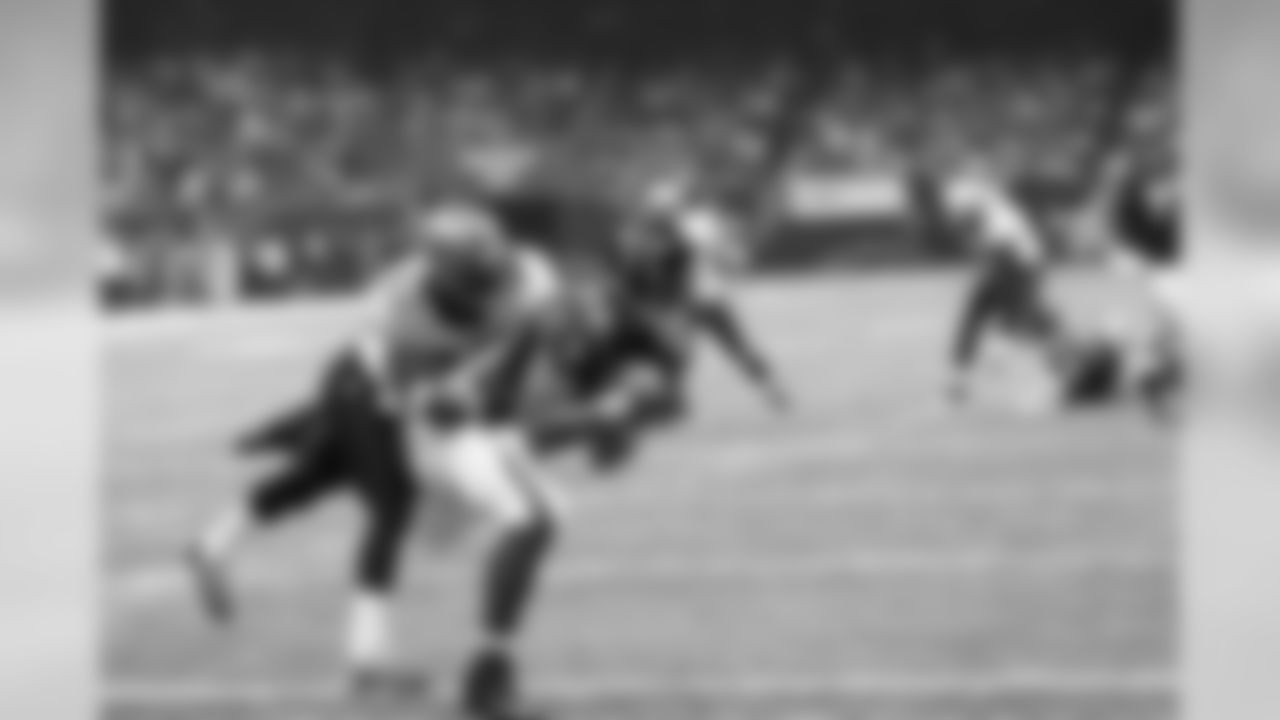 Caught two touchdowns at New Orleans in Week 10 of 2012, becoming the first tight end and eighth player in NFL history to catch 100 touchdown passes