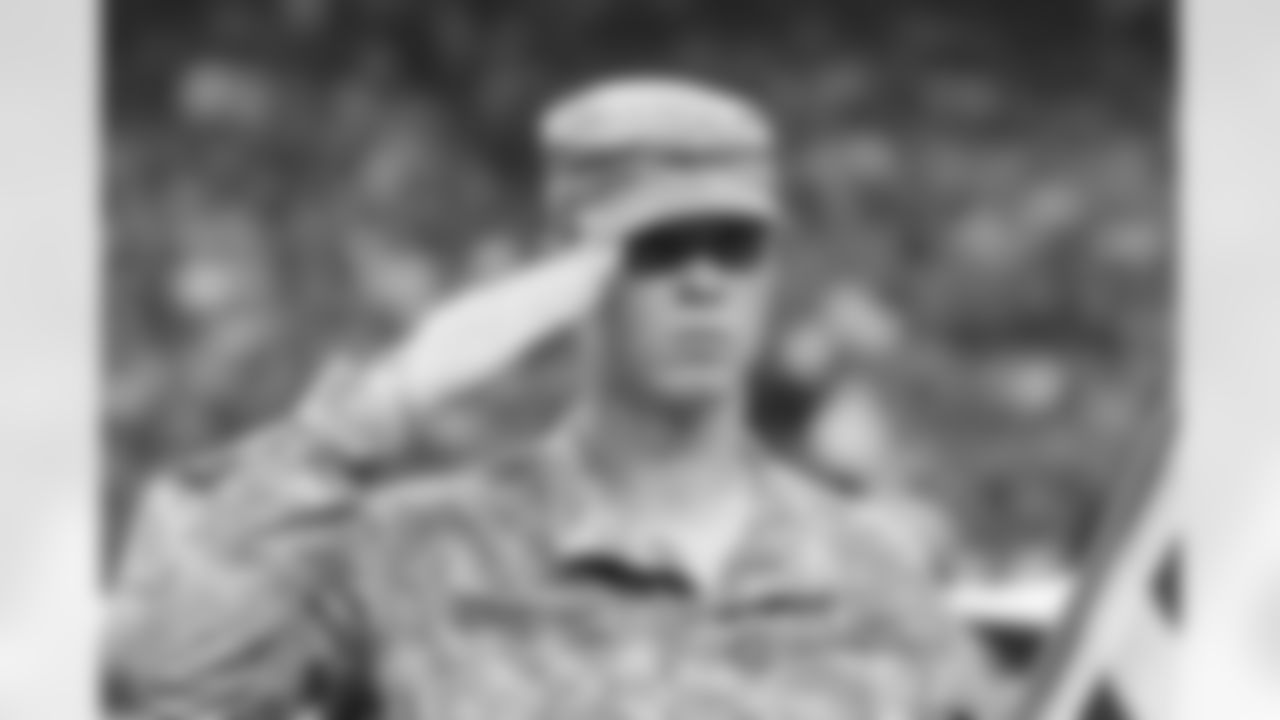 The Atlanta Falcons and UPS payed tribute to all those who have served and are currently serving in the United States Armed Forces.