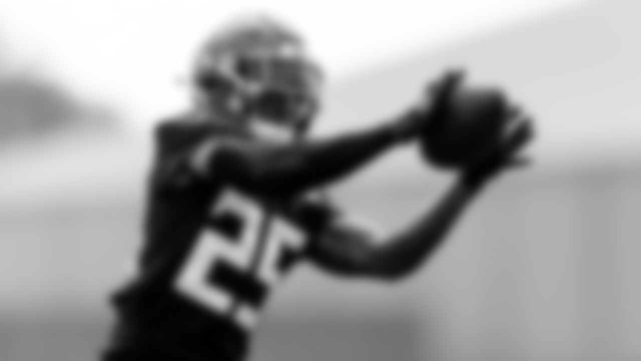 Atlanta Falcons defensive back Cornell Armstrong #25 during practice in Flowery Branch, Georgia, on Tuesday, June 14, 2022. (Photo by Mitch Martin/Atlanta Falcons)