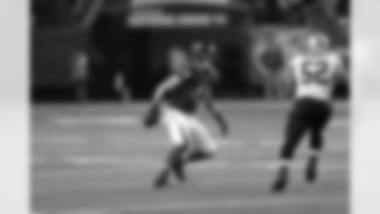 Rookie safety Zeke Motta came in the game against the Packers last week after Thomas DeCoud went down with a head injury. Motta recorded four tackles on his opening series and could be in line for more playing time for the remainder of the season.