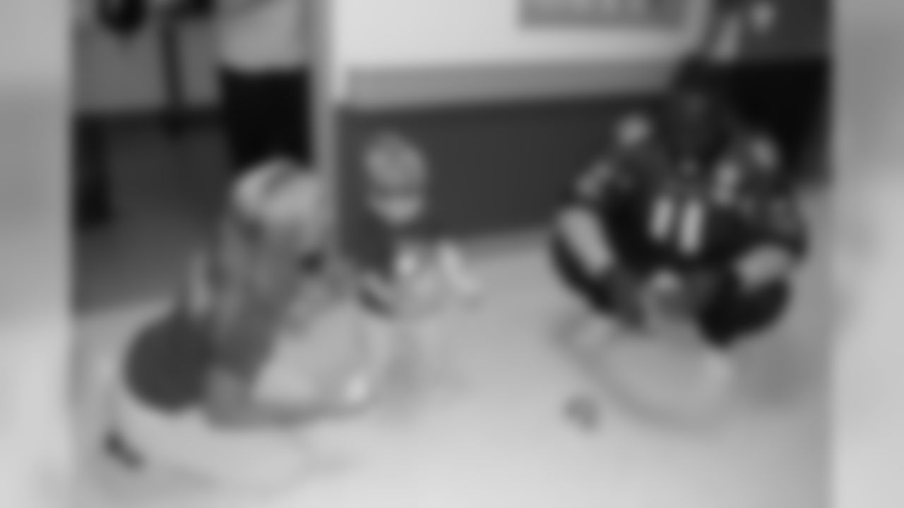 The Atlanta Falcons Rookie Club Visits Scottish Rite Children's Hospital // CHOA 2011 // Oct. 4, 2011 // Atlanta —