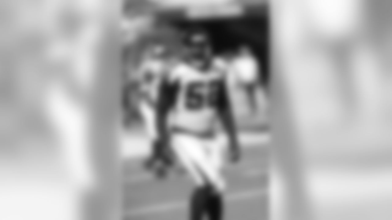 Durant will be facing his former team on Sunday and he will look to add to his team-leading 18 tackles.