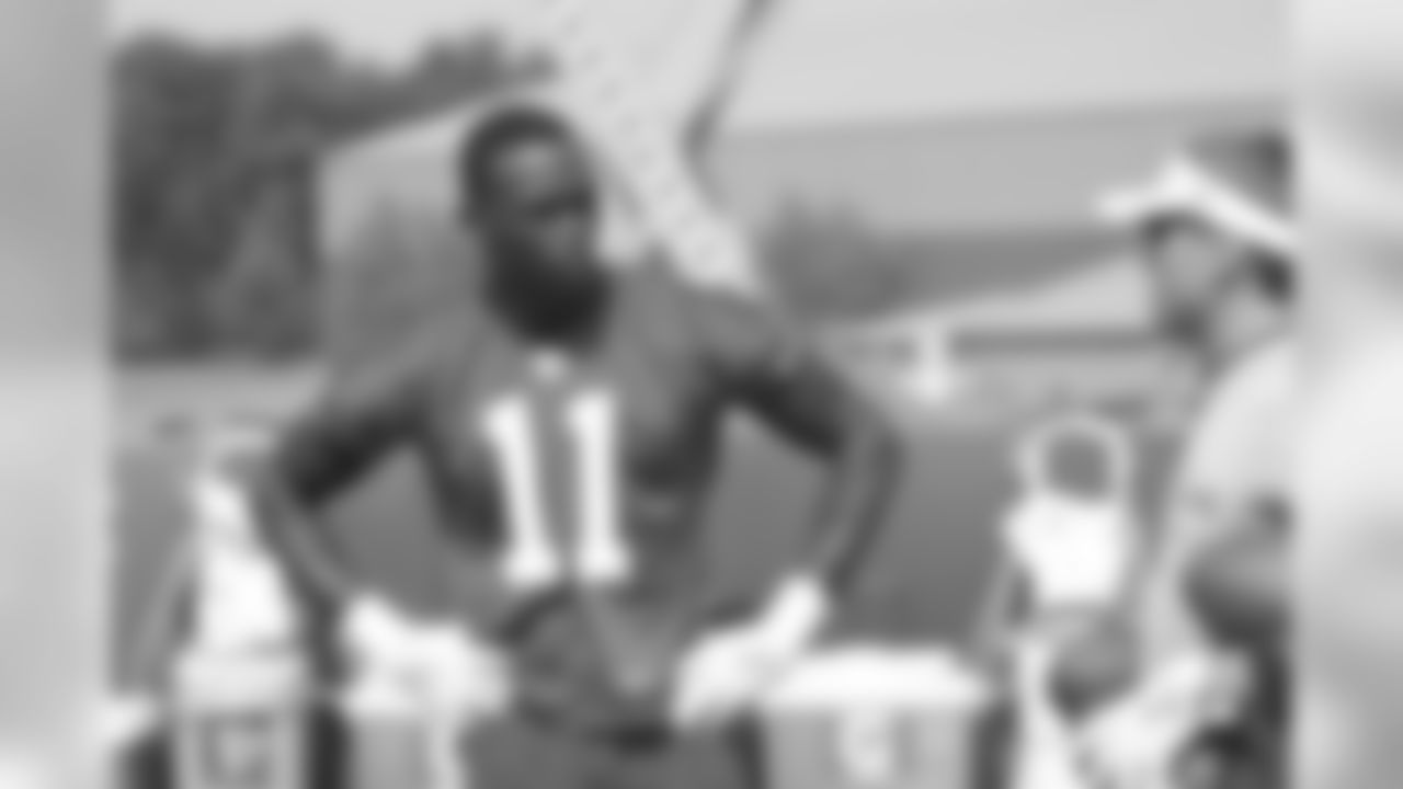 The Atlanta Falcons continued their third week of OTAs in Flowery Branch // Offseason Training Activities - 2012 // June 13, 2012 // Flowery Branch, Ga. -