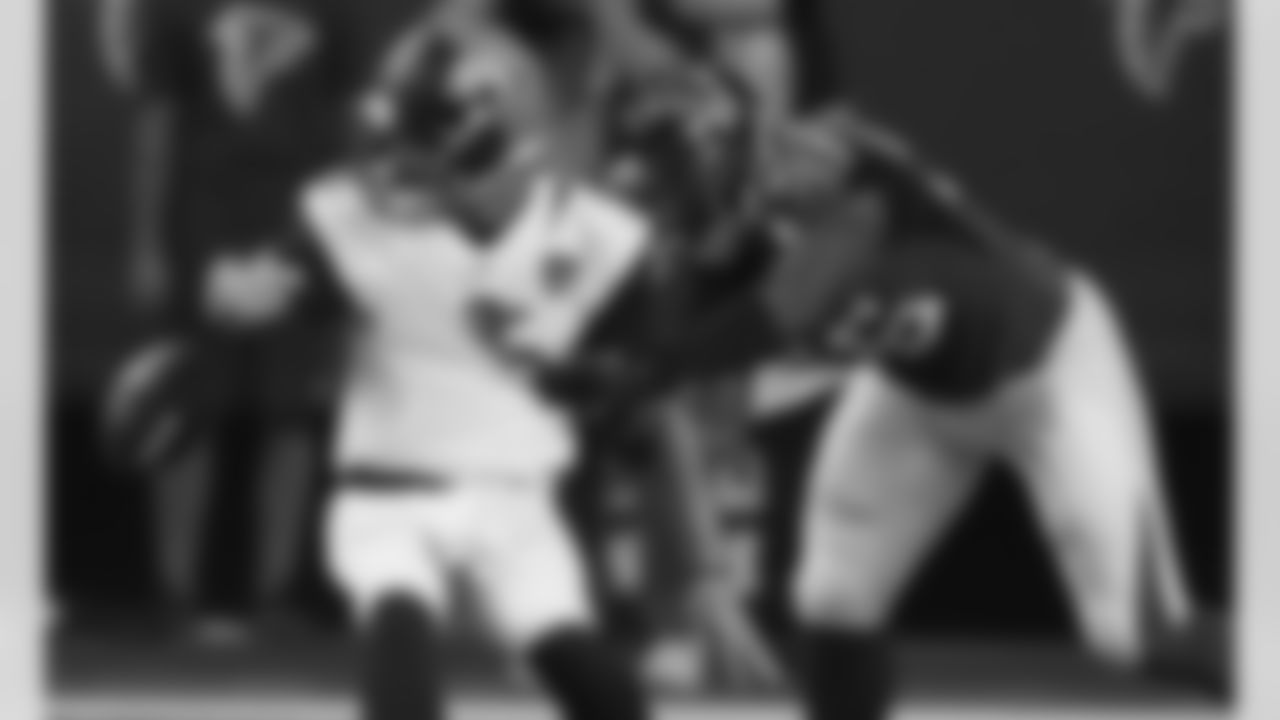 DE Jonathan Massaquoi hits Jaguars QB Matt Scott causing a fumble during the first half. Massaquoi recovered the fumble and ran into the end zone for a touch down.
