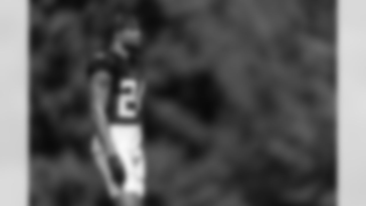 Atlanta Falcons cornerback A.J. Terrell #24 during practice at Atlanta Falcons Training Facility in Flowery Branch, Ga. on Thursday, September 21, 2023. (Photo by Jay Bendlin/Atlanta Falcons)