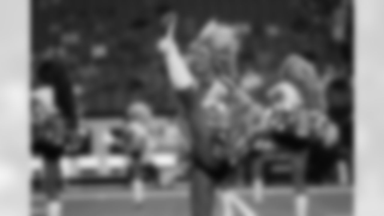 The Falcons Cheerleaders perform before the game // Falcons vs. Dolphins - Cheerleaders // August 12, 2011 // Atlanta -