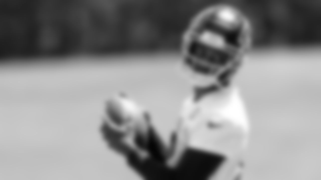 The first practice of Atlanta Falcons rookie minicamp on May 14, 2021.