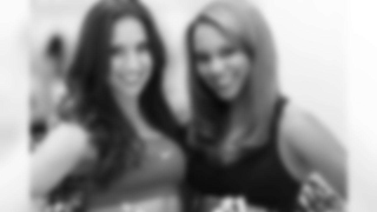 Jennifer T. and Kadija J. // Atlanta Falcons Cheerleaders Practice // 7/7/2011 // Atlanta -