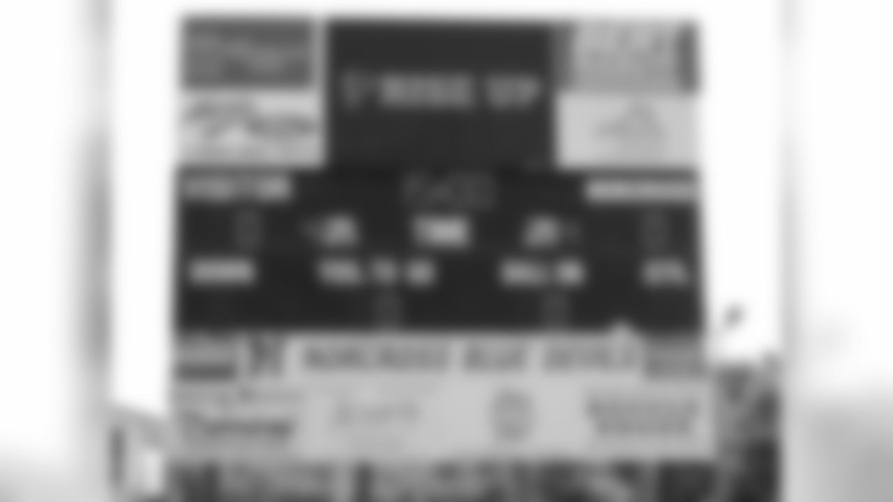The Norcross High School scoreboard at Kia Friday Night Lights. // 2011 Friday Night Lights // August 5, 2011 // Norcross, Ga. —