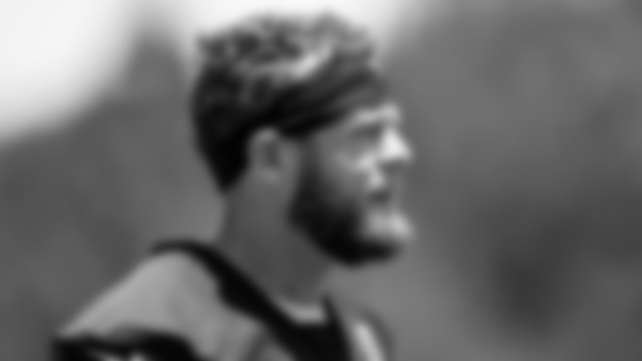 Atlanta Falcons free safety Erik Harris #23 looks on during organized team activities in Phase III of the Atlanta Falcons offseason program on June 4, 2021.