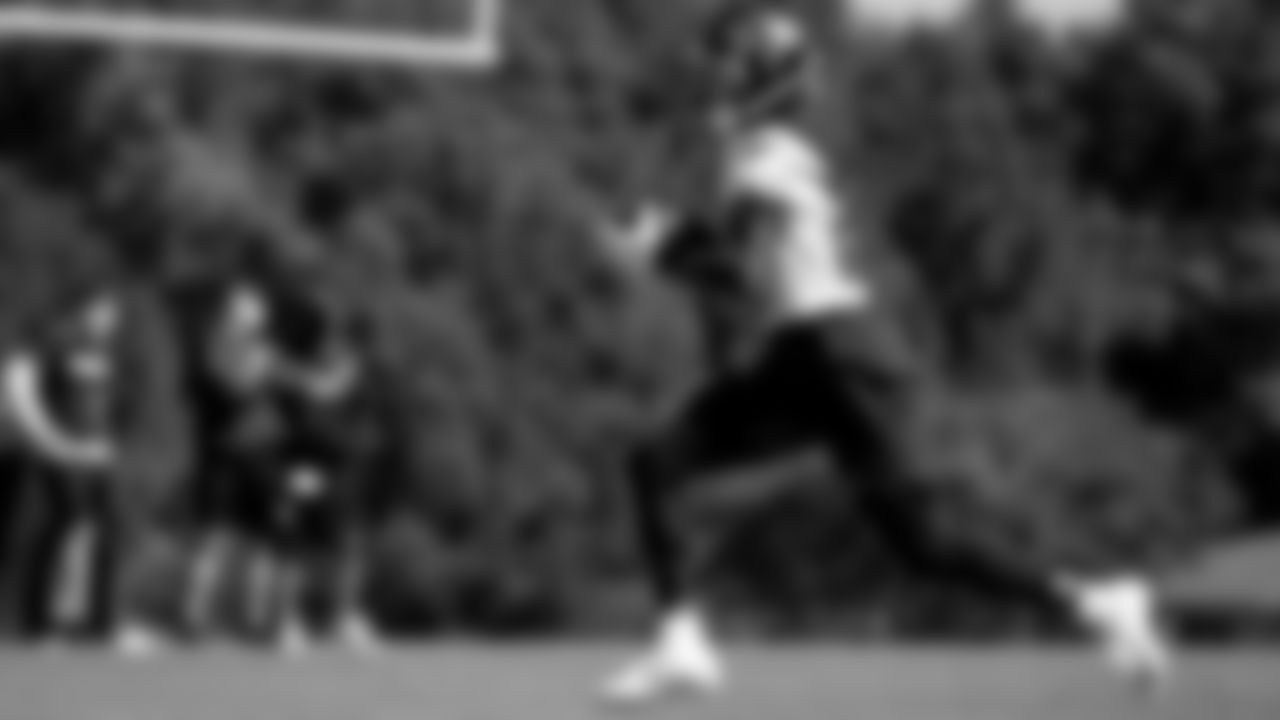 Atlanta Falcons wide receiver Calvin Ridley #18 in action during practice at IBM Performance Field. (Photo by Kara Durrette/Atlanta Falcons)