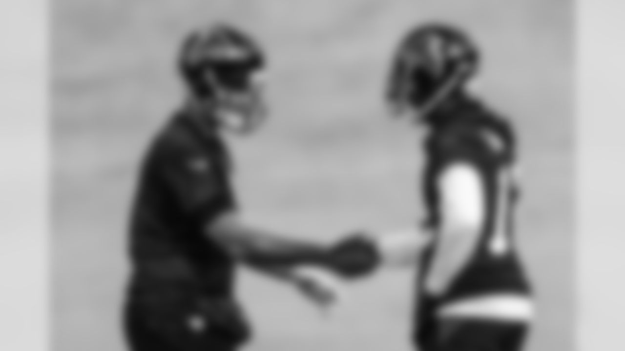 QB Matt Schaub, WR Mohamed Sanu
Atlanta Falcons/ Kara Durrette