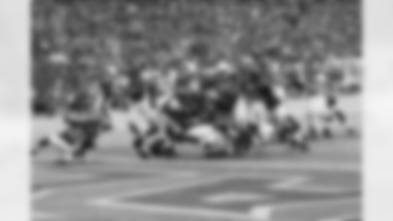 Falcons defense stops the Cardinals offense at the 1 yard line