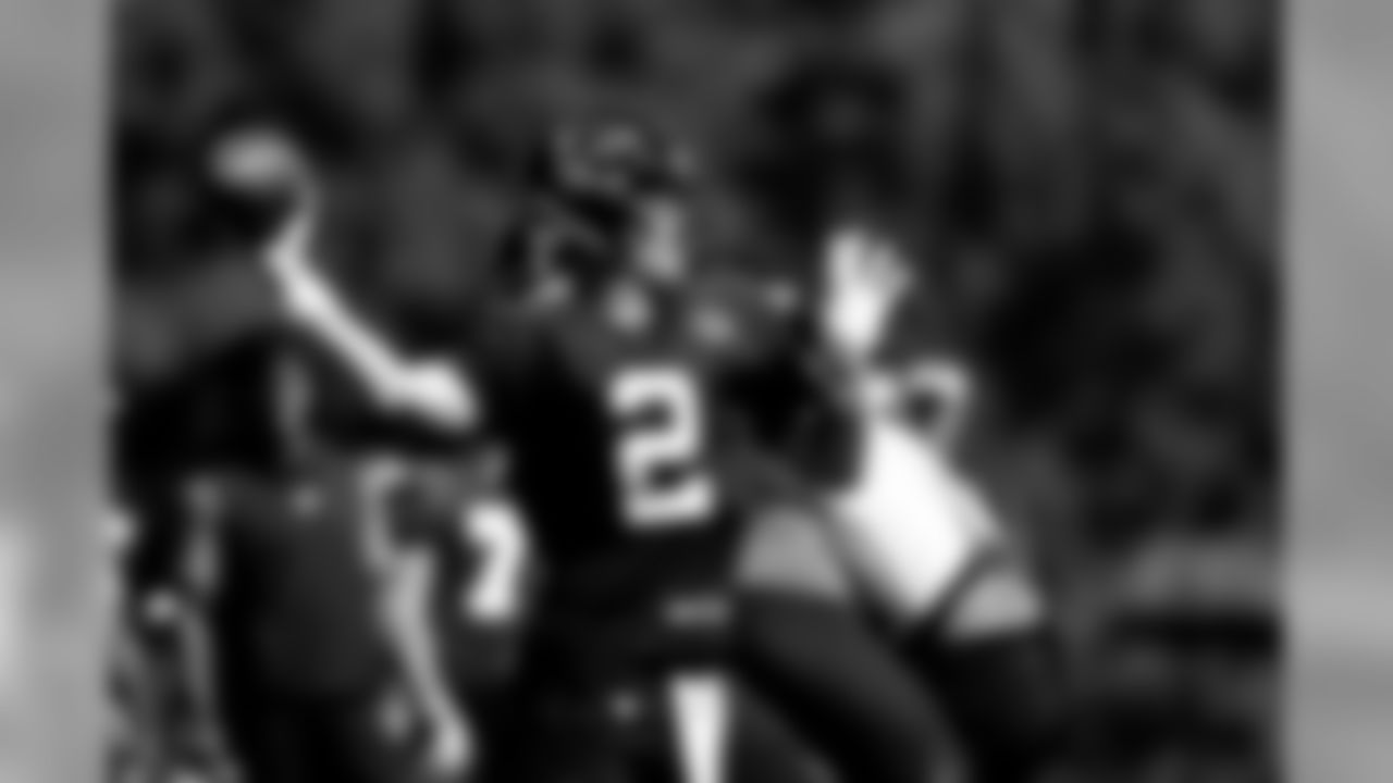 July 24, 2019 - QB Matt Ryan prepares to pass on the third day of practice. (Photo by Kara Durrette/Atlanta Falcons)