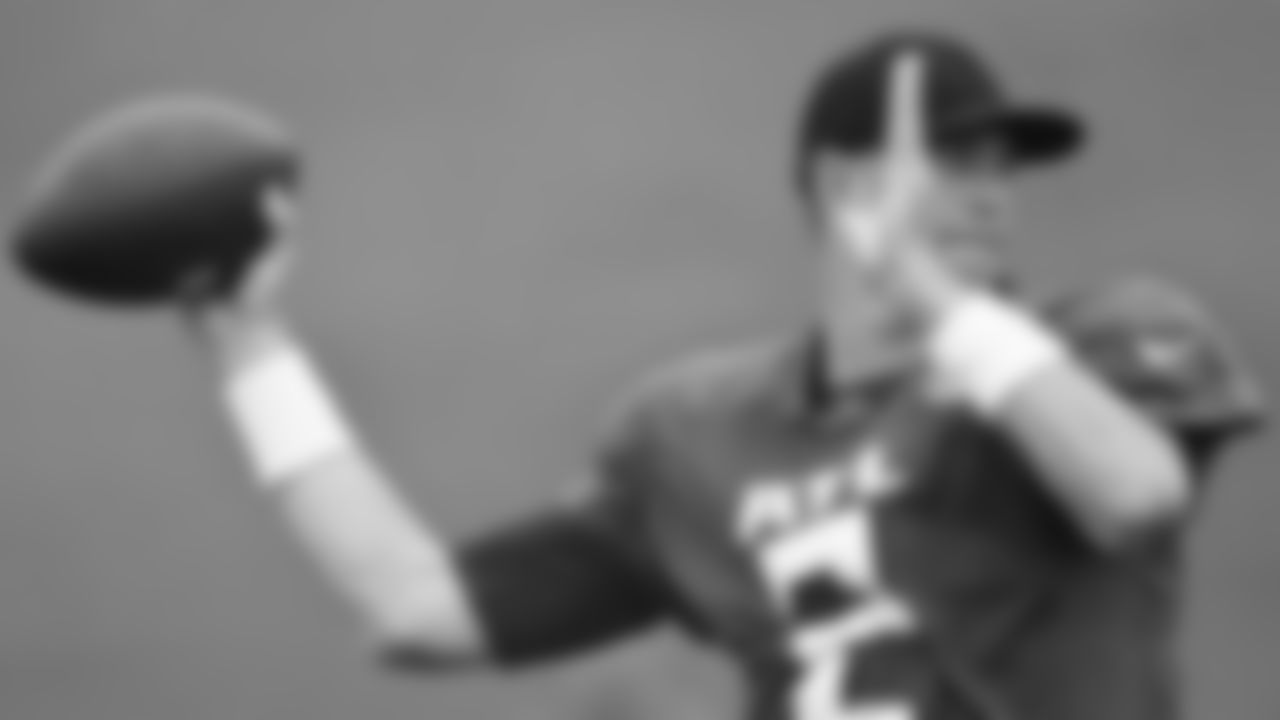 Atlanta Falcons quarterback Matt Ryan #2 during team practice at Atlanta Falcons Headquarters in Flowery Branch, Georgia, on Friday September 22, 2021. (Photo by Brandon Magnus/Atlanta Falcons)