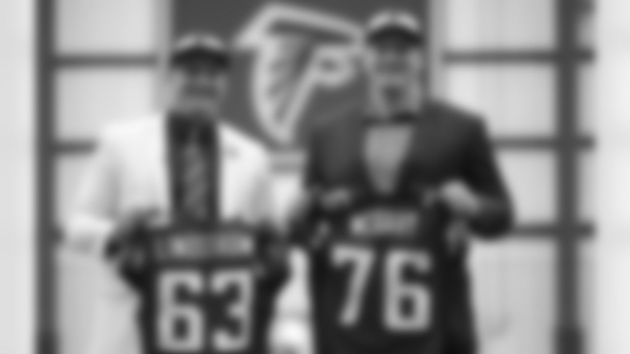 2019: Chris Lindstrom and Kaleb McGary