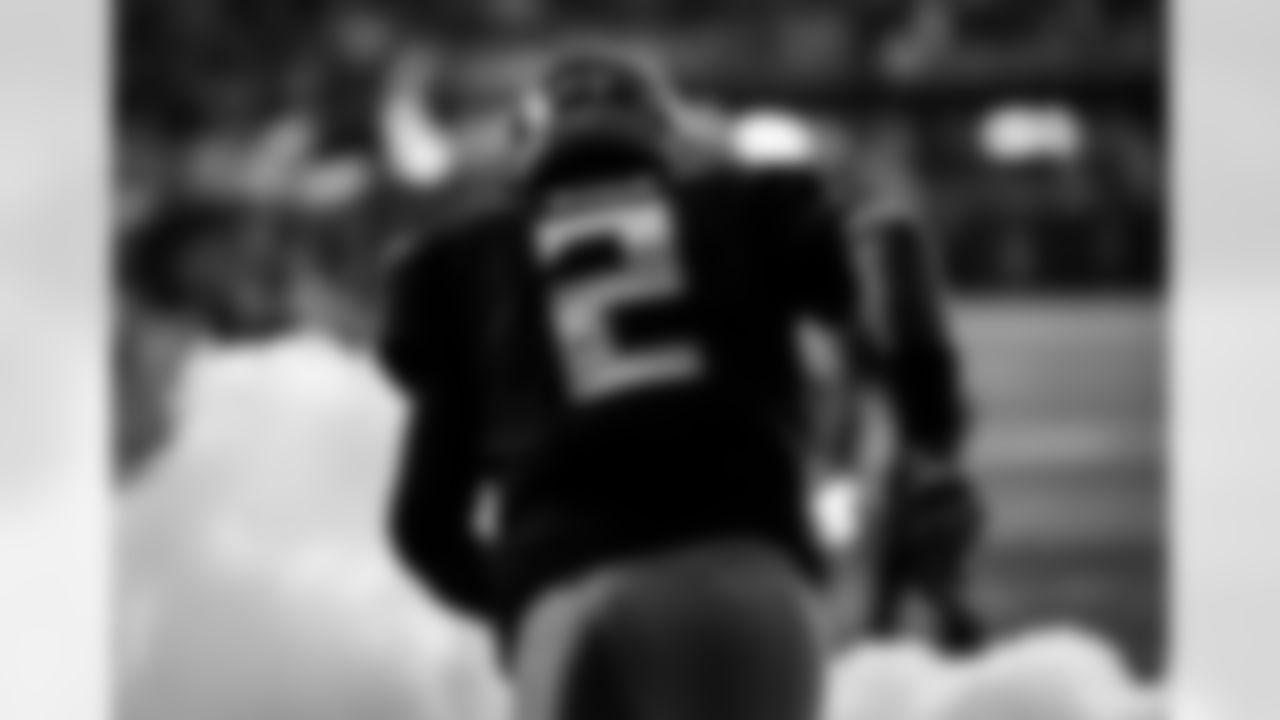 Atlanta Falcons quarterback Matt Ryan #2 takes the field prior to a game against the Tampa Bay Buccaneers at Mercedes-Benz Stadium in Atlanta, Georgia on Sunday, December 5, 2021. (Photo by Shanna Lockwood/Atlanta Falcons)
