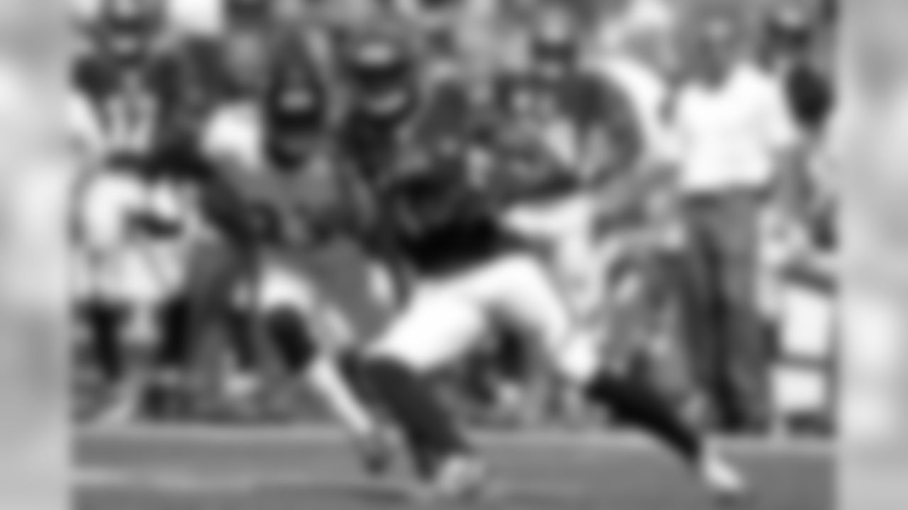 Bengals' WR A.J. Green's made several huge catches during the Bengals week one victory over the Baltimore Ravens including an acrobatic 77-yard touchdown reception. Green's ability to make game-changing plays poses a challenge for the Falcons defense during the week two match-up.
