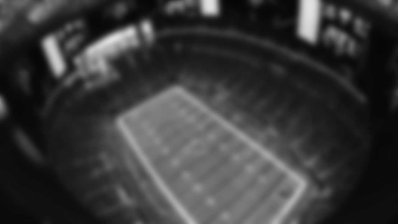 General view from the roof during the first half against the Chicago Bears at Mercedes-Benz Stadium in Atlanta, Georgia on Sunday, November 20, 2022. (Photo by Brandon Magnus/Atlanta Falcons)