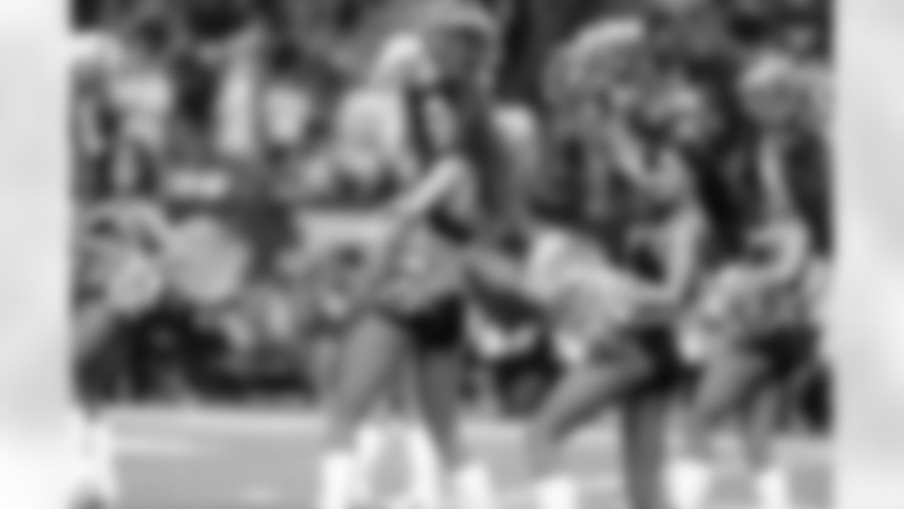 The Atlanta Falcons Cheerleaders perform on the field before the NFC Championship game (PHOTOS: Art Morrison, Special to AtlantaFalcons.com)