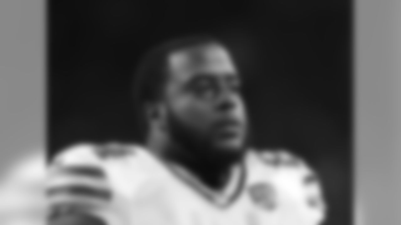 Green Bay Packers offensive guard Justin McCray watches during an NFL football game against the Detroit Lions in Detroit, Sunday, Oct. 7, 2018. (AP Photo/Paul Sancya)