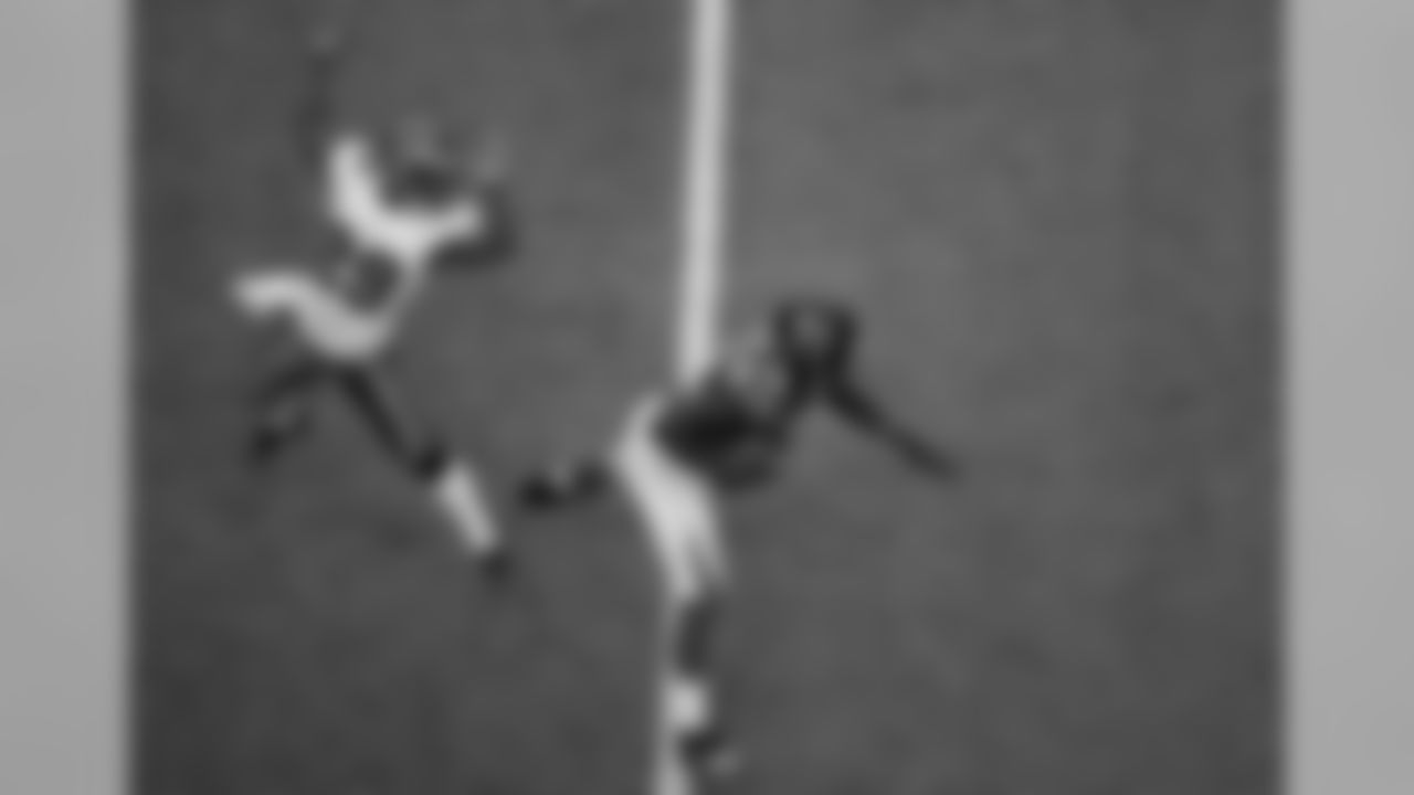 The wide receivers for the Falcons stepped up in the absence of Julio Jones and Roddy White. WR Drew Davis made a spectacular catch in the 3rd quarter of this past Sunday's game.
