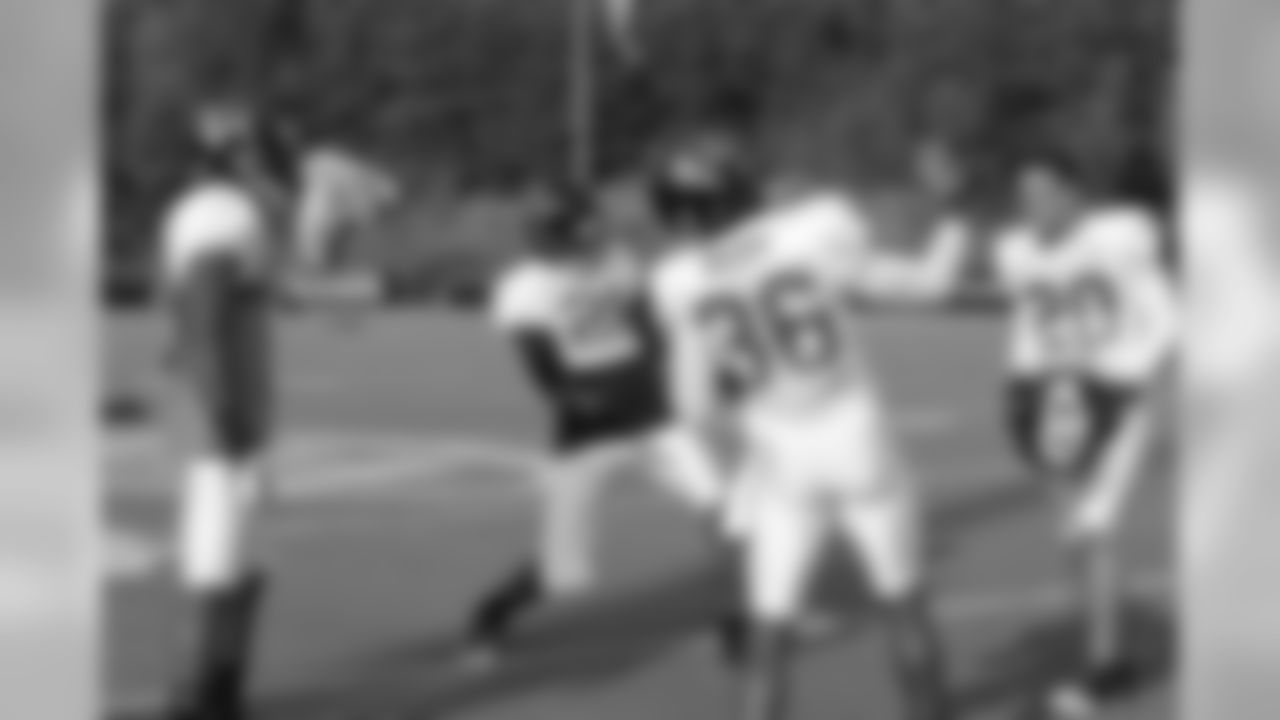Members of the Falcons secondary get into the music // 2011 Friday Night Lights // August 5, 2011 // Norcross, Ga. —