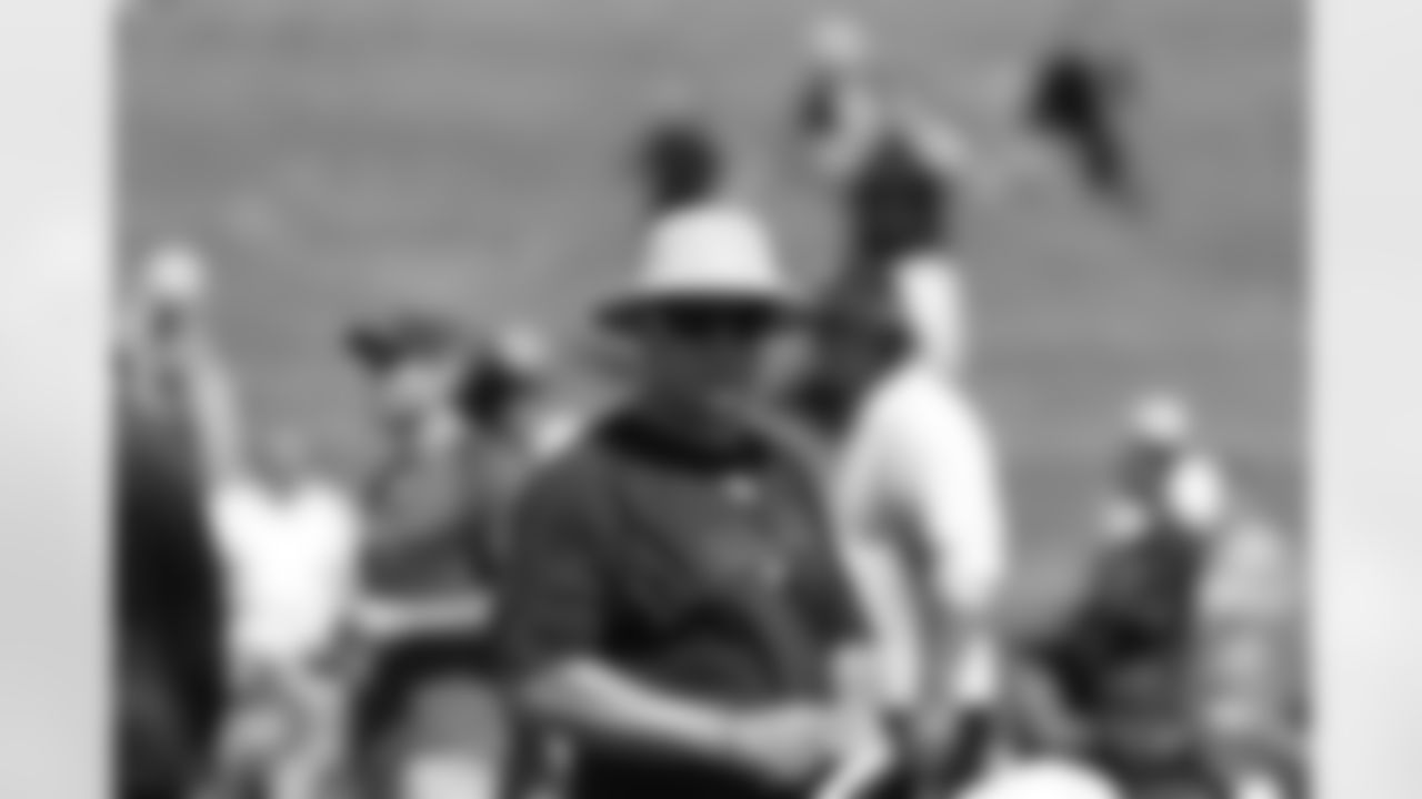 Head coach Mike Smith // 2011 Russell Athletic Training Camp - Day 1 // July 29, 2011 // Flowery Branch, Ga. —