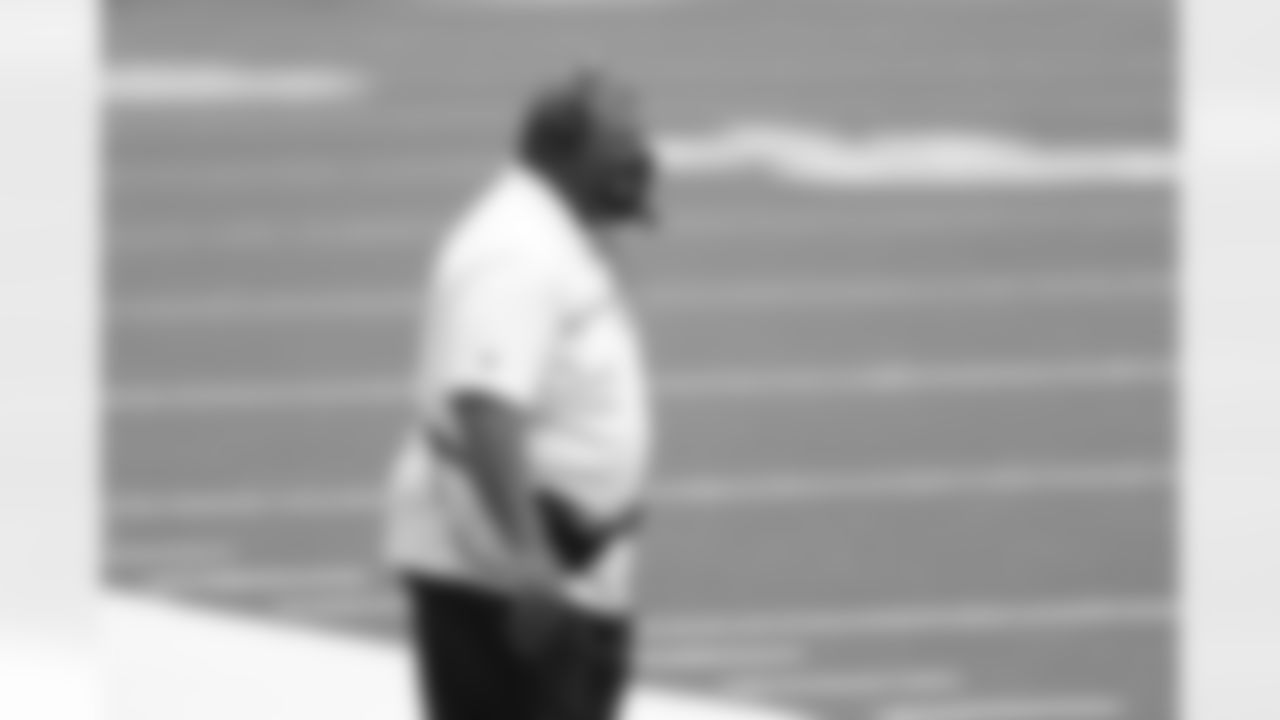 Houston Texans head coach Romeo Crennel watches from the sidelines during the first half of an NFL football game against the Jacksonville Jaguars, Sunday, Oct. 11, 2020, in Houston. (AP Photo/Michael Wyke)