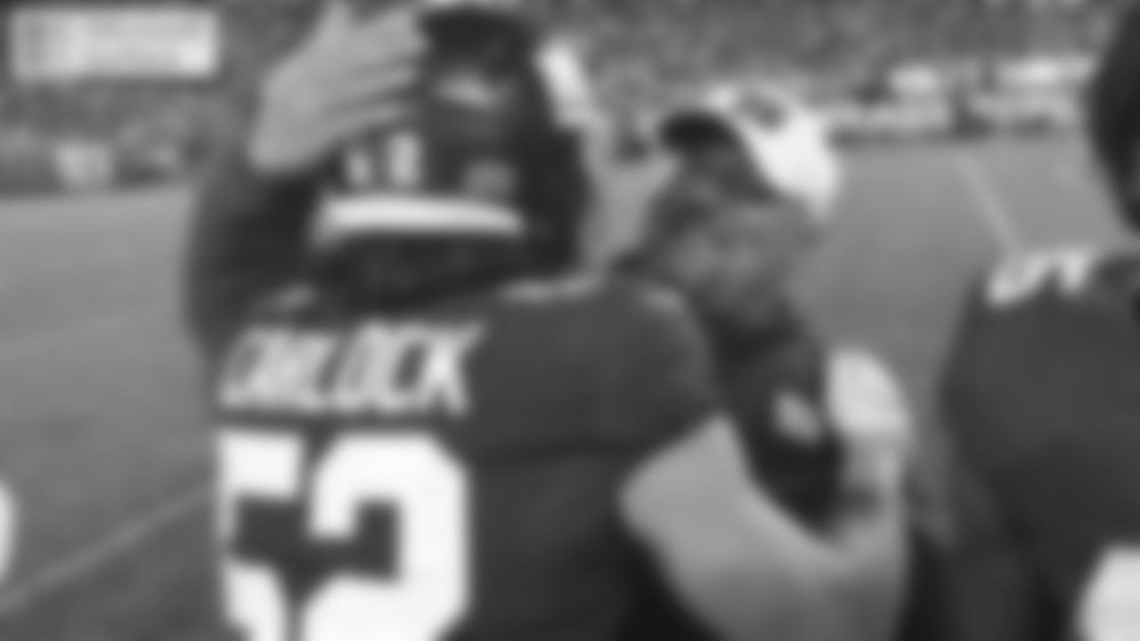 LB JAKE CARLOCK
The undrafted rookie from Long Island had a sack, in addition to a 59-yard interception return for a touchdown, last week against the Jets.
